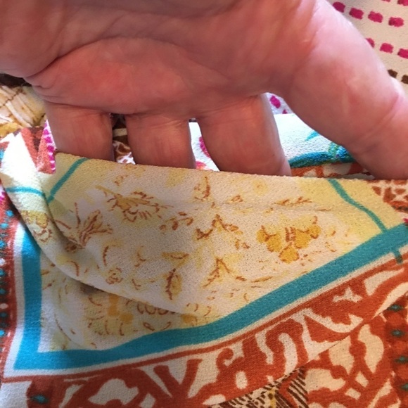 Cato pull on maxi skirt sz 22/24. Beautiful fall colors, elastic waist, pockets. - Picture 5 of 8